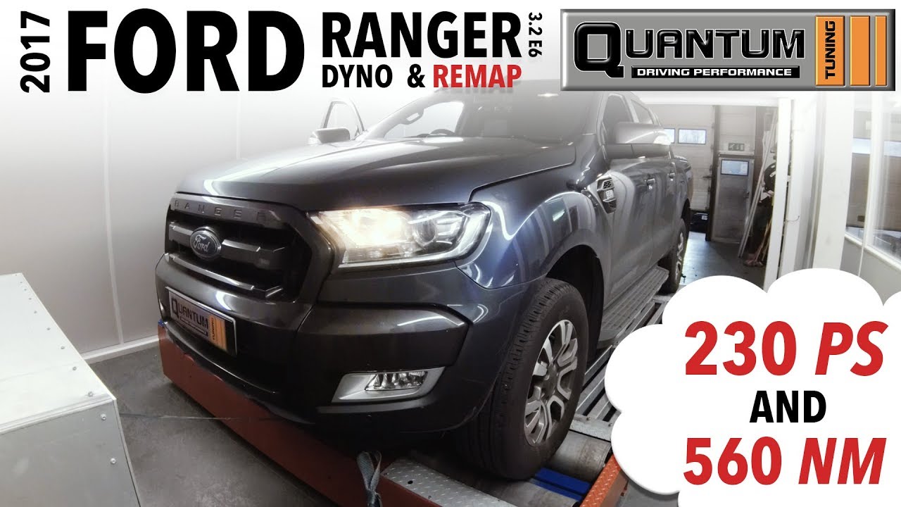 2017 Ford Ranger Dyno Run & Remap