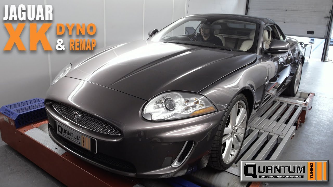 JAGUAR XK Dyno Run & Remap